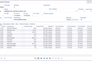 METAL MANTENIMIENTO DE ORDENES