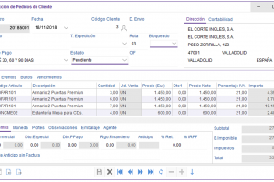MUEBLES INTRODUCCION PEDIDOS CLIENTES