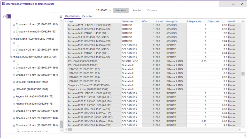 PLANIFICACION OPERACIONES Y VARIABLES