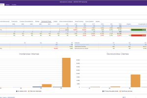 Indicador Fabricación. Piezas
